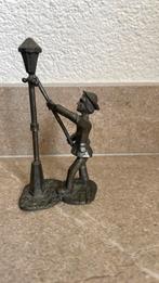 Daalderop tin man met lantaarn, Antiek en Kunst, Antiek | Tin, Ophalen of Verzenden