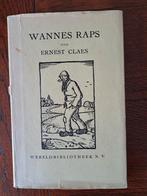 Ernest Claes - Wannes Raps (1942), Boeken, Ophalen of Verzenden, Gelezen