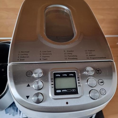 Silvercrest broodbakmachine, Witgoed en Apparatuur, Broodbakmachines, Zo goed als nieuw, Met timer, 1200 tot 1600 gram deeg, Kijkvenster