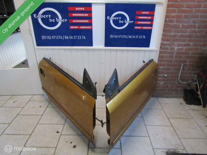 2 x Deur links en rechts opel astra g coupe, Auto-onderdelen, Carrosserie en Plaatwerk, Deur, Opel, Gebruikt, Ophalen of Verzenden