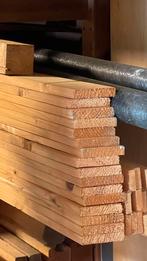 34 meter afdeklatten latten Hout 215x6x1,2, Ophalen, Minder dan 25 mm, Nieuw, Plank