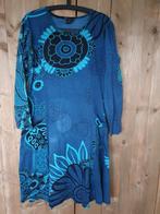 Aller Simplemet jurk in mandala print maat L, Kleding | Dames, Blauw, Maat 42/44 (L), Ophalen of Verzenden, Gedragen