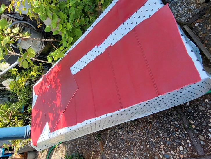 Huizen - Stukken Leer / Leder, Hobby en Vrije tijd, Kostuums, Theaterbenodigdheden en LARP, Zo goed als nieuw, Ophalen of Verzenden