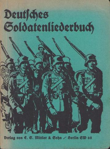 Duits soldatenliederboekje beschikbaar voor biedingen