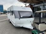 Hobby Prestige 560 wlu 2025 BLACKLINE ACTIE!!!, Standaardzit, Bedrijf, 2 aparte bedden, 5 tot 6 meter