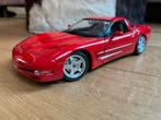 Chevrolet Corvette C5 schaalmodel 1/18 Bburago, Ophalen of Verzenden, Zo goed als nieuw, Auto, Bburago