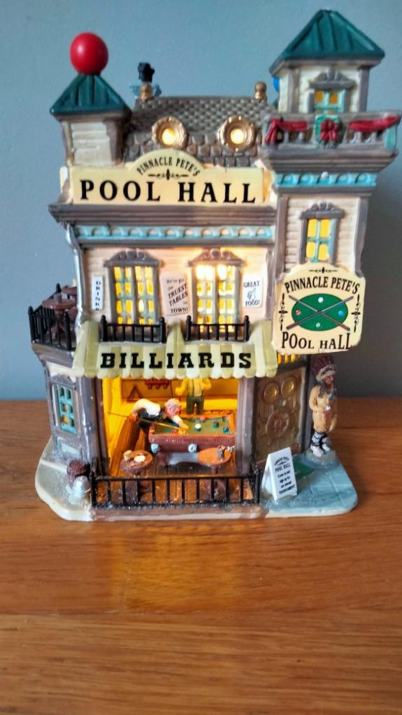 Lemax Pool Hall, Diversen, Kerst, Zo goed als nieuw, Ophalen of Verzenden