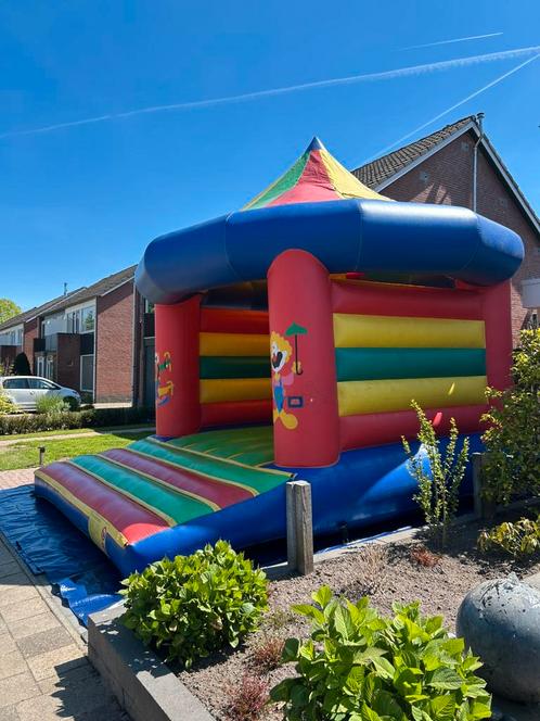 Luchtkussen springkussen Te huur !, Kinderen en Baby's, Speelgoed | Buiten | Springkussens, Zo goed als nieuw, Ophalen of Verzenden