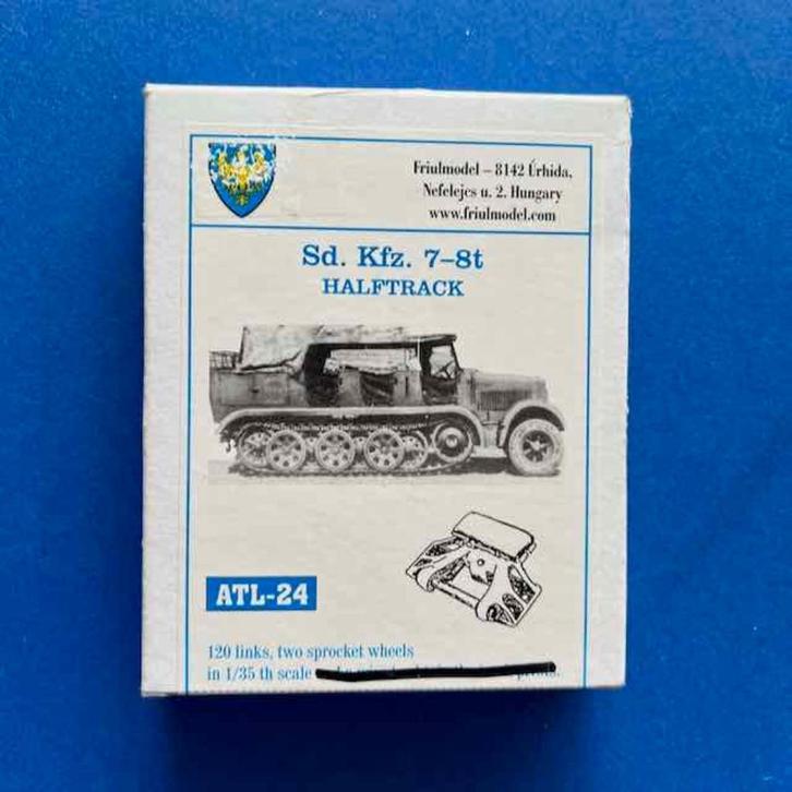 Friul	atl-24	Sd. Kfz.7-8t HALFTRACK	1/35, Hobby en Vrije tijd, Modelbouw | Auto's en Voertuigen, Nieuw, 1:32 tot 1:50, Italeri