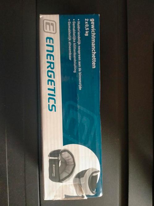 Gewichtmanchetten 2x 0,5 kg Energetics NIEUW!, Sport en Fitness, Fitnessmaterialen, Nieuw, Weerstandband, Ophalen of Verzenden