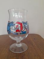 Duvel glas bierglas Iwan Smit., Ophalen of Verzenden, Zo goed als nieuw, Glas of Glazen, Duvel