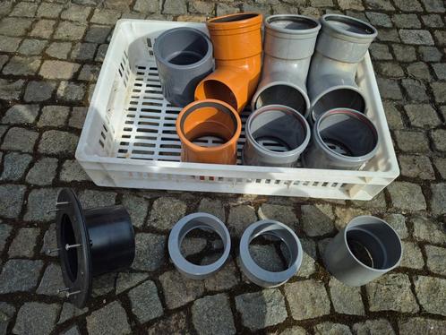 110 mm pvc bochten en 90 mm, Tuin en Terras, Vijver-toebehoren, Zo goed als nieuw, Ophalen of Verzenden