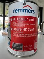 Remmers HK Lazuur antraciet ongeopend 2,5 litwr, Nieuw, Ophalen of Verzenden, Verf, Grijs