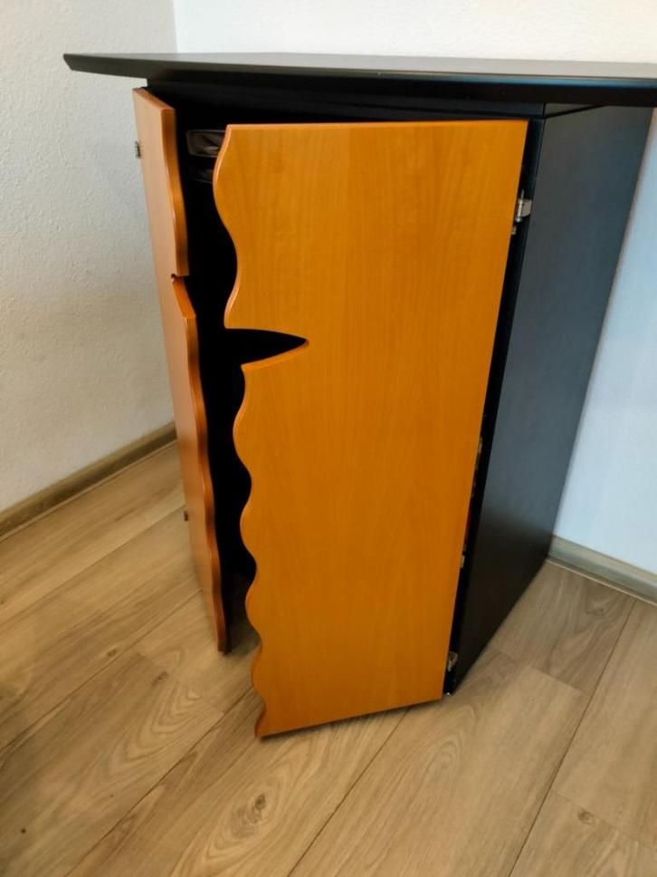 design kast, Huis en Inrichting, Kasten | Dressoirs, Gebruikt, 150 tot 200 cm, 25 tot 50 cm, Met lade(s), Met deur(en), Met plank(en)