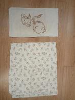 Ikea peuter dekbedovertrek + kussensloop konijntjes, Jongetje of Meisje, Wit, Dekbedovertrek, Ophalen of Verzenden