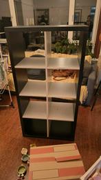 Ikea Kallax Kast 77x147 - Zwart/Wit, Huis en Inrichting, Kasten | Stellingkasten, Ophalen, Zo goed als nieuw