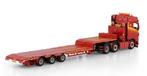 WSI VOLVO FH5 GLOBETROTTER+DIEPLADER -KLAAS KUIPER TRANSPORT, Hobby en Vrije tijd, Modelauto's | 1:50, Wsi, ., Nieuw, Ophalen of Verzenden