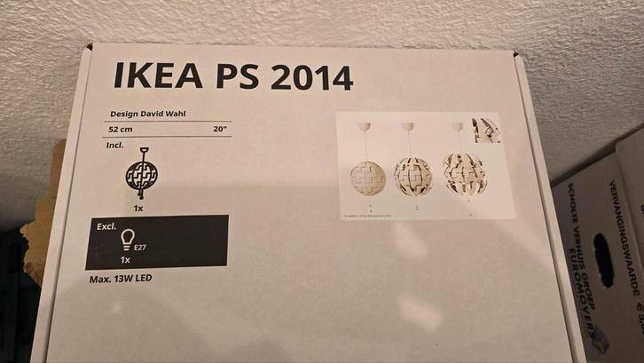 IKEA PS 2014 Hanglamp, Huis en Inrichting, Lampen | Hanglampen, Zo goed als nieuw, 50 tot 75 cm, Kunststof, Ophalen