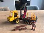 Playmobil 6813 Houttransport met kraan, Kinderen en Baby's, Speelgoed | Playmobil, Ophalen of Verzenden, Zo goed als nieuw, Complete set
