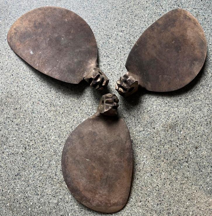 Flexofold klapschroef bladen 3 blad 20x14 Rechts., Watersport en Boten, Bootonderdelen, Zo goed als nieuw, Motor en Techniek, Zeilboot