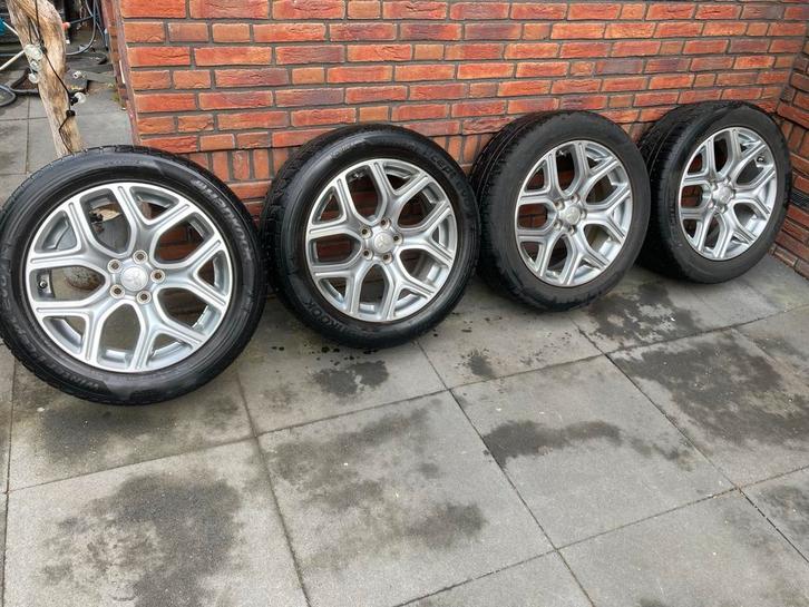 Velgen met banden Mitsubishi Outlander, Auto-onderdelen, Banden en Velgen, Banden en Velgen, Winterbanden, 18 inch, 225 mm, Terreinwagen