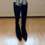 Hoge bruine suede laarzen 39, Hoge laarzen, Bruin, Ophalen of Verzenden, Zo goed als nieuw