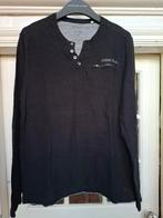 Zwart Guess shirt lange mouw - Maat L, Maat 52/54 (L), Zwart, Ophalen of Verzenden, Guess