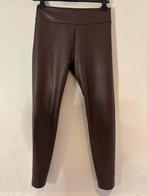 Calzedonia lederlook broek maat l, Legging, Bruin, Ophalen of Verzenden, Maat 44/46 (L)