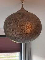 Marokkaanse lamp - Marrakech 2016 - Zilver Metaal, Ophalen of Verzenden, Gebruikt, Metaal, Minder dan 50 cm