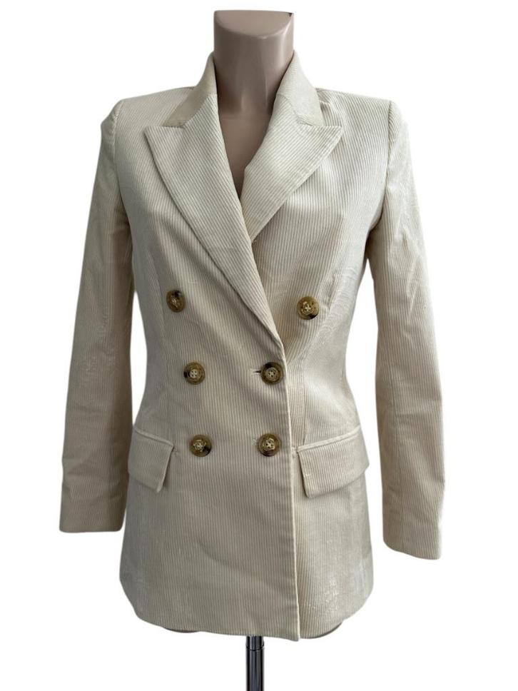 Ivy & Oak blazer wit S, Kleding | Dames, Jasjes, Kostuums en Pakken, Zo goed als nieuw, Maat 34 (XS) of kleiner, Wit, Ophalen of Verzenden