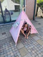 Mooie roze Tipi tent voor binnen en buiten gebruik, Kinderen en Baby's, Zo goed als nieuw, Ophalen