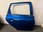 Volkswagen polo 2G Portier deur blauw rechts achter, Auto diversen, Tuning en Styling, Ophalen of Verzenden