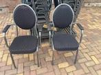Stackchair stoelen, Huis en Inrichting, Ophalen, Zo goed als nieuw, Zwart, Vijf, Zes of meer stoelen