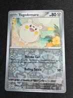 Togedemaru 151/197 reverse Obsidian Flames, Hobby en Vrije tijd, Verzamelkaartspellen | Pokémon, Ophalen of Verzenden, Zo goed als nieuw
