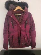 Prachtige jas van Desigual maat 36, Kleding | Dames, Jassen | Winter, Paars, Ophalen of Verzenden, Gedragen, Desigual