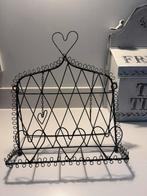 Metalen Boekensteun met Hartjes, Ophalen of Verzenden, Zo goed als nieuw