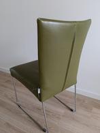 6 Eetkamerstoelen, Huis en Inrichting, Stoelen, Ophalen, Gebruikt, Overige kleuren, Leer