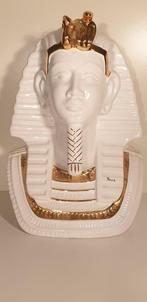Ahura groot porseleinen farao beeld 24 krt goud  1104, Ophalen of Verzenden, Zo goed als nieuw, Mens