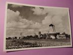 Ansichtkaart Haamstede Molen Graanhalm en Zicht op Burgh, Verzamelen, Ansichtkaarten | Nederland, Ophalen of Verzenden, 1940 tot 1960