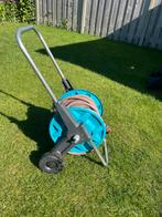 Gardena tuinslang haspel slagenwagen incl 20 meter slang, Tuin en Terras, Tuinslangen, Ophalen, Zo goed als nieuw, Tuinslang
