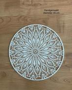 Leuke wit gehaakte mandala , diameter 45 cm, Huis en Inrichting, Woonaccessoires | Wanddecoraties, Ophalen of Verzenden, Nieuw