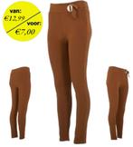 Fashion legging bruin S/M, Kleding | Dames, Nieuw, Maat 36/38 (S), Fashion, Bruin