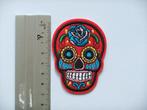 geborduurde skull applicatie keuze uit 3 verschillende, Verzenden, Nieuw