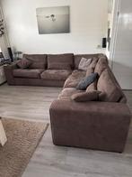 Bruine Hoekbank - Stijlvol en Comfortabel, Huis en Inrichting, Banken | Bankstellen, Ophalen, Gebruikt, Hoekbank, 300 cm of meer