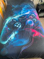 Zgan dekbedovertrek controller 240x220cm, Zwart, Dekbedovertrek, Tweepersoons, Ophalen of Verzenden