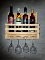 Wijnrek, Ophalen, Hout, Minder dan 50 cm