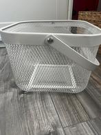 White metal basket, Ophalen, Zo goed als nieuw