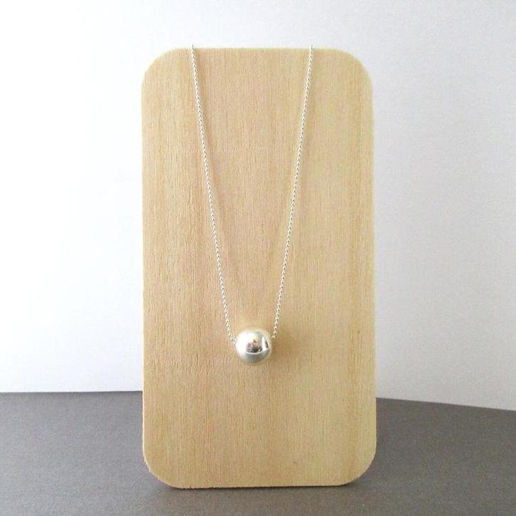 Prachtige Parelketting met 1 solo parel (Size:42/45/50cm), Sieraden, Tassen en Uiterlijk, Kettingen, Nieuw, Overige materialen