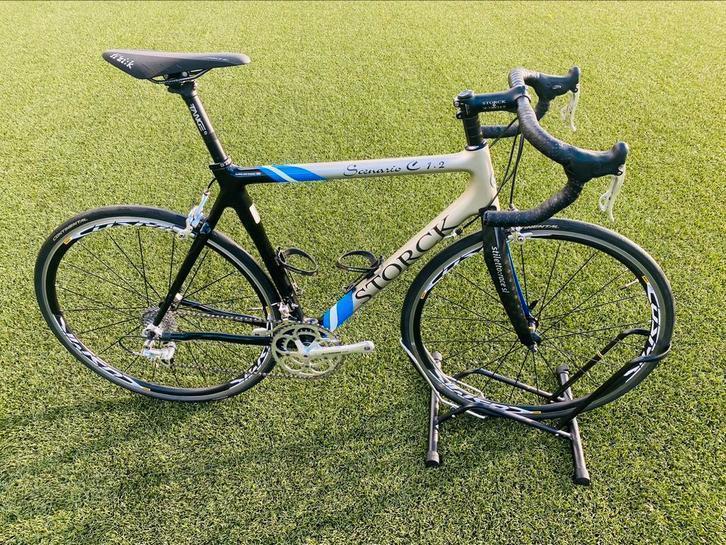 Storck scenario 1.2 Carbon racefiets 58cm toerfiets, Fietsen en Brommers, Fietsen | Racefietsen, Gebruikt, Heren, Gazelle, Meer dan 20 versnellingen