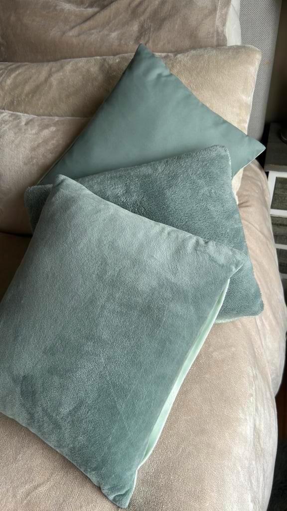 Optidee kussensloopjes incl kussentjes, Huis en Inrichting, Slaapkamer | Beddengoed, Nieuw, Overige typen, Overige maten, Groen